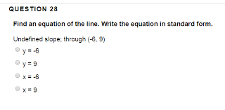 Solved Question 28 Find An Equation Of