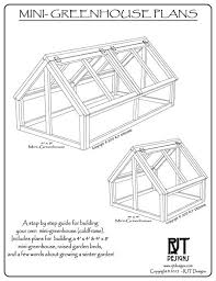 Mini Greenhouse Plans Pdf Version