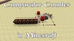 It has a front for output and a back for input, and it can only be placed on most solid blocks. Minecraft Comparator Addition Counter Youtube