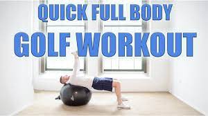 golf workout full body 25 minute