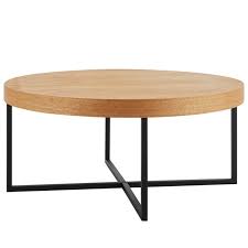 Stuart Coffee Table Timber With Black
