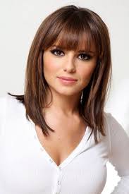 Fine hair bangs also easily shape the face, and the overall look is not too dense. Pin On Hair Styles Tips And Tricks For Moms