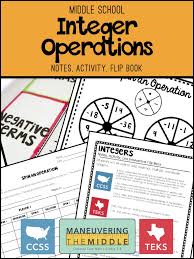 Browse maneuvering the middle 7th grade resources on teachers pay teachers, a marketplace trusted by millions of teachers for original educational resources. Integer Operations Multiplication Division Mathematics