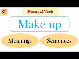 phrasal verb meanings sentences