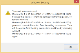 windows 8 1 unknown user account