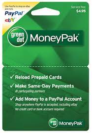 green dot card using paypal credit