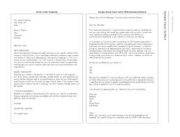 New Cover Letter Template Email Format    For Your Good Cover    