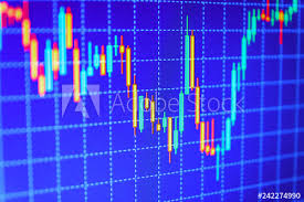 Tools Of Technical Analysis Blue Screen Of Finance Data