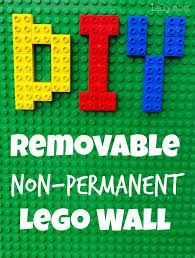 Easy Diy Lego Walls No Caulk Or Glue