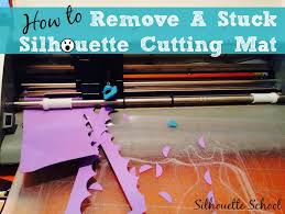 Remove A Silhouette Cutting Mat Stuck