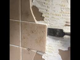 Removing Ceramic Tiles From Masonry Or