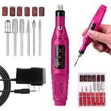 electric nail drill manicure filer kit