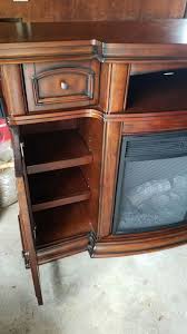 Electric Fireplace Media Mantle