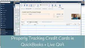 credit cards in quickbooks work