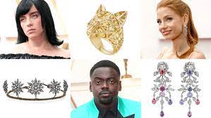 jewelry on stars at the 2022 oscars