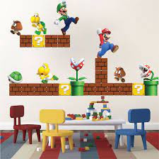 Super Mario Bros Wall Decal