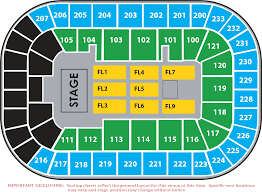 seating maps bon secours wellness arena