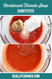condensed tomato soup subsute