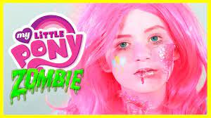 zombie my little pony pinkie pie makeup