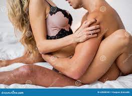 Man Kissing Woman S Breasts Stock Image - Image of orgy, holding: 62858045