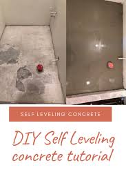 diy self leveling concrete honey