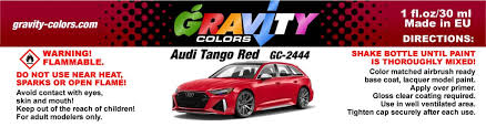 Audi Tango Red Gravity Colors