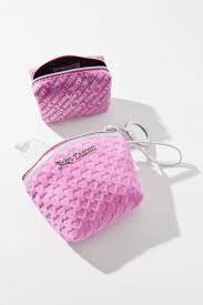 juicy couture cosmetic bag 2 piece gift set