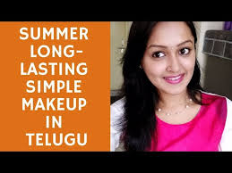 summer longlasting simple makeup in