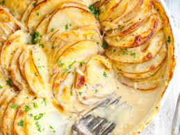 potatoes au gratin spend with pennies
