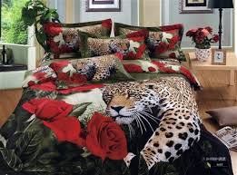 3d Leopard Comforter Set Leopard