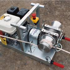 portable petrol capstan winch