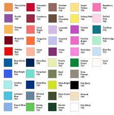 Design Master Fl Spray Color Chart