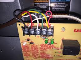 On the hvac side (control board and transformer, it has the following wires connecting to the wire going into the house Thermostat Where Do The Two Wires From Condenser Go Home Improvement Stack Exchange