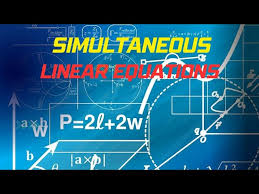 Simultaneous Linear Equations Lesson