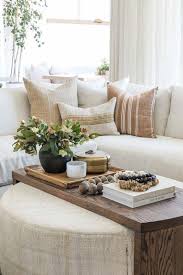 Beautiful Coffee Table Arrangement And