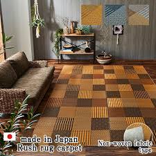 tatami rush rug carpet non woven fabric
