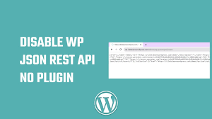 disable wp json rest api in wordpress