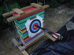 You've just made a portable archery target out of free or very cheap components. 16 Easy Diy Archery Target And Stand Plans Cradiori