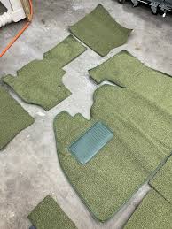 moss pea green carpet kit vw bug
