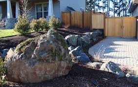large rock and boulder placement