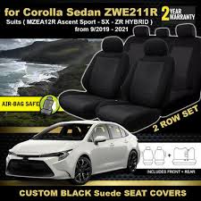 Black Custom Seat Covers For Toyota