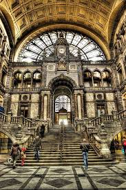 Antwerp central) is the main train station in the belgian city of antwerp. Antwerp Belgium Inside Central Station In 2009 The American Magazine Newsweek Judged Antwerpen Centraal The Wor Belgium Travel Europe Train Travel Belgium