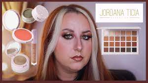full face of jordana ticia cosmetics