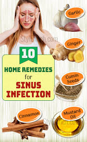 home remes for sinus infection that