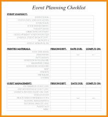 Event Planner Template Planning Checklist Free Party 5