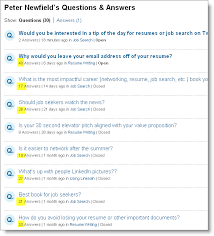 Linkedin Answers Join The Discussion Career Resumes
