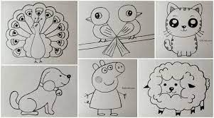736 x 1341 jpg pixel. Simple Pencil Drawings For Kids To Sharpen Their Skills Kids Art Craft