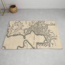 vine map of plymouth england 1765