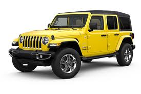 Jeep Wrangler 2023 Colours Available