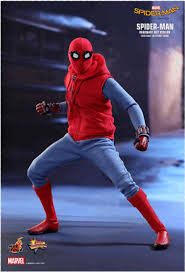 Homecoming concept art by marvel studios head of visual development ryan meinerding reveals. Spider Man Homecoming Spider Man Homecoming Homemade Suit Hot Toys Transparent Png 391x573 5360853 Png Image Pngjoy